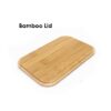 Stainless Steel Lunch Box with wooden lid JRLX003