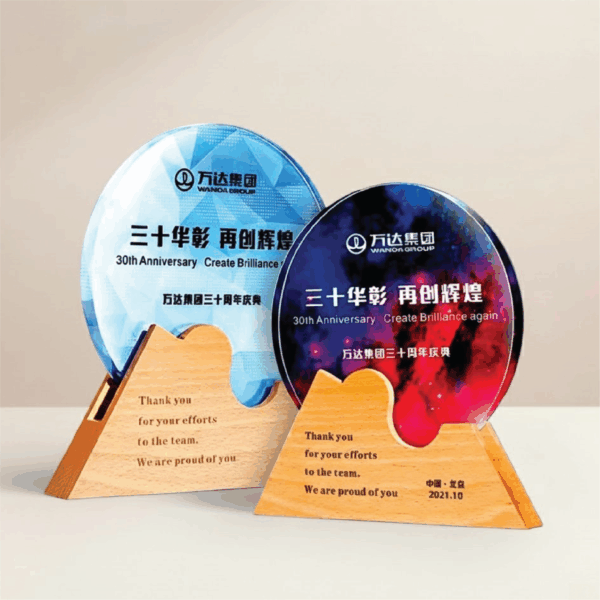 Exclusive Wooden Crystal