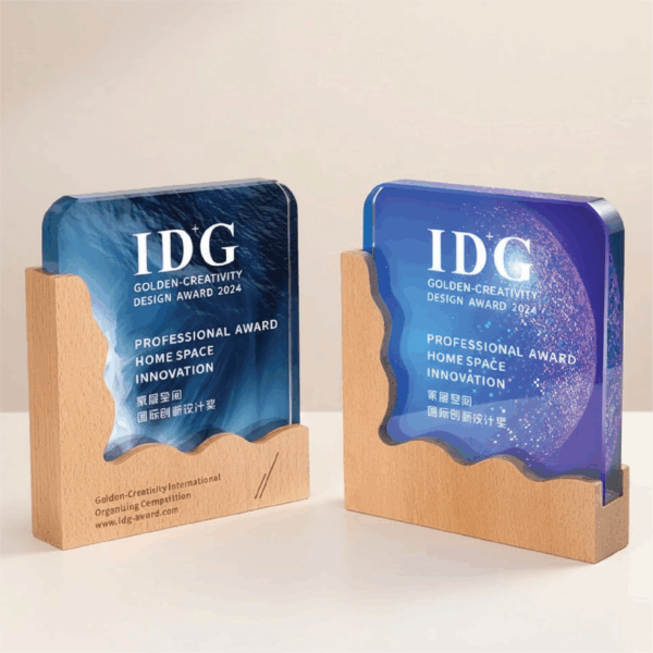 Exclusive Wooden Crystal