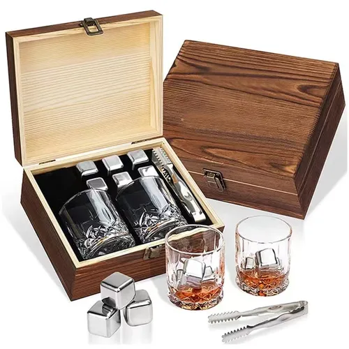 Whiskey Stones and Glasses Set-1 Whiskey Stones and Glasses Set